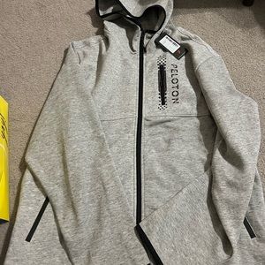 Peloton on the go Full zip hoodie